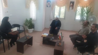 دیدار سرپرست دانشکده فنی وحرفه ای ابهر باحجت الاسلام والمسلمین جناب آقای دکترشجاعی نماینده محترم مردم ابهر،خرمدره وسلطانیه در مجلس شورای اسلامی