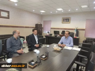 دیدار رئیس دانشکده فنی وحرفه ای ابهر با سرپرست جدید دانشگاه فنی و حرفه ای استان زنجان