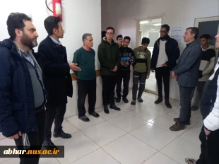 در راستای نظارت، ارزیابی و تضمین کیفیت انجام شد؛ بازدید رئیس آموزشکده ابهر و نماینده دفتر نظارت،ارزیابی وتضمین کیفیت دانشگاه ملی مهارت واحد استان زنجان ازخوابگاه دانشجویی شهید شهریاری آموزشکده ابهر  4