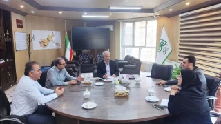 دیدار و نشست مسئولین آموزشکده ملی مهارت ابهر با شهردار ابهر
