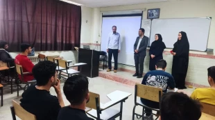 به مناسبت هفته بزرگداشت مقام شامخ معلم برگزار شد:
تقدیر از اساتید آموزشکده ملی مهارت ابهر با حضور معاونت و جمعی از  مسئولین ودانشجویان
 2