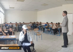در راستای معرفی جایگاه دانشگاه ملی مهارت  ورشته های تحصیلی  و جذب هنرجویان در مراکز دانشگاه ملی مهارت واحد استان زنجان انجام شد:
حضورمسئولین وکارشناسان آموزشکده ابهردر هنرستان های امیرالمومنین صائین قلعه و سعدی هیدج از توابع شهرستان ابهر و برگزاری نشست پ