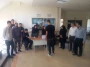 برپایی ایستگاه سلامت و پایش فشار خون در آموزشکده ملی مهارت ابهر همزمان با گرامیداشت اولین سالگرد شهدای خدمت