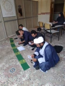 اقامه نماز جماعت و برگزاری مراسم دعای زیارت عاشورا در هفته عفاف و حجاب با حضوررئیس ، مسئولین و کارکنان آموزشکده پسران ابهر
 2
