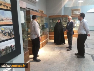 همزمان با گرامیداشت هفته دفاع مقدس انجام پذیرفت
بازدید ازموزه دفاع مقدس شهرستان ابهربا حضور رئیس اداره حراست دانشگاه ملی مهارت استان زنجان ، مسئولین و کارکنان آموزشکده پسران ابهر
 2