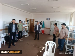 همزمان با برگزاری هفته اول و دوم آموزشی درسال تحصیلی
 1405- 1404 انجام پذیرفت
بازدید رئیس آموزشکده پسران ابهر از خوابگاه دانشجویی شهید شهریاری
 2
